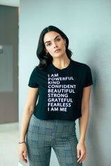 I am... Cropped Tee