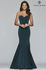 Strapless Mermaid Dress With Sweetheart Neckline