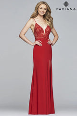 Long V Neck Prom Dress As Seen On Addison Rae