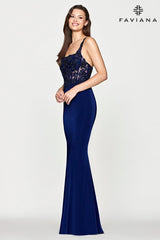 Corset Top Prom Dress With Beading