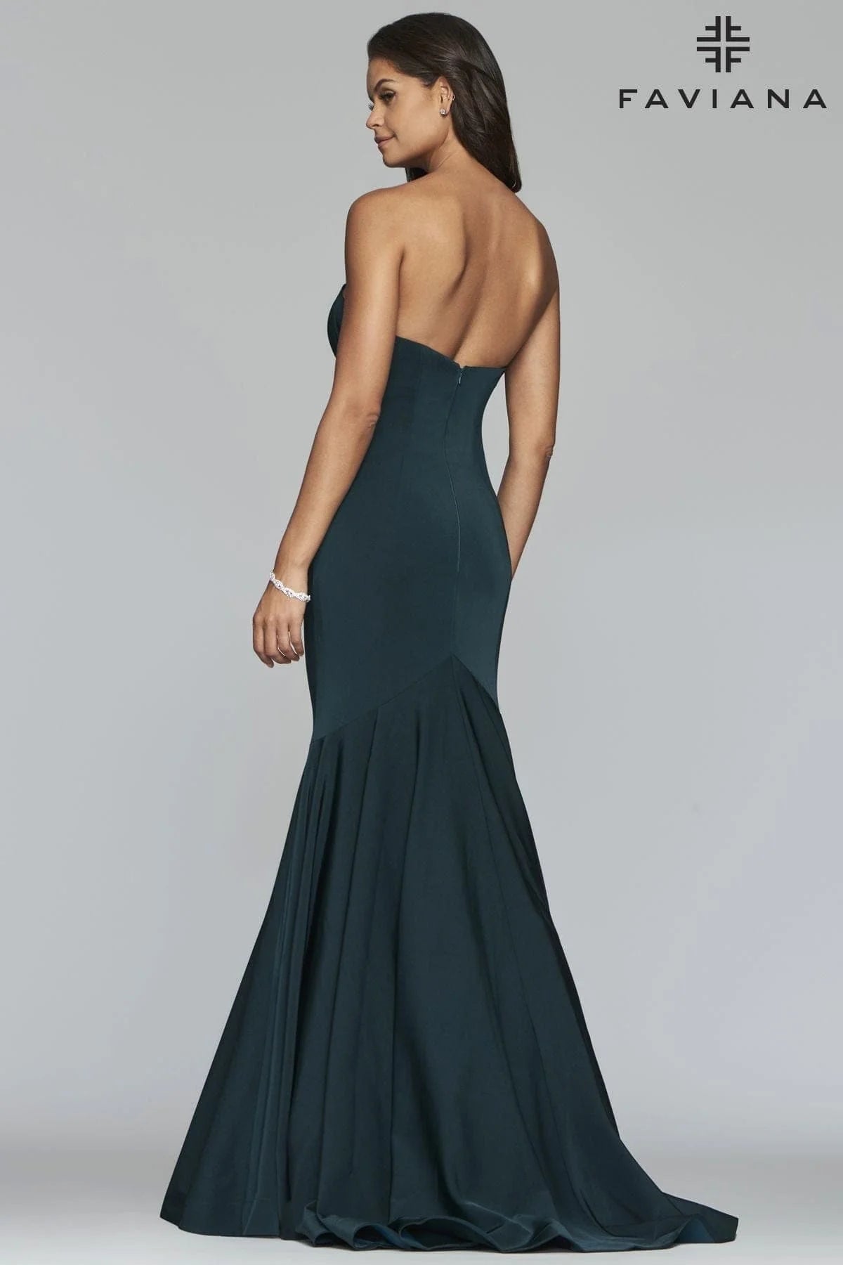 Strapless Mermaid Dress With Sweetheart Neckline