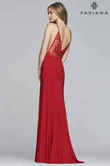 Long V Neck Prom Dress As Seen On Addison Rae