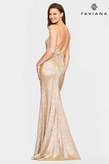 Long Strapless Dress With Sweetheart Neckline And Drape Skirt